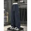 Pantalones de Esquí Impermeables con Forro de Terciopelo para Otoño e Invierno para Hombre, Marca de Moda, Pantalones Cargo Rectos Holgados para Exteriores, Pantalones Casuales Gruesos