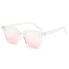 Novos Óculos de Sol Blush Pure Desire Black Frame Retro Plain Artístico Arroz Nail Glasses Shake Tone Mesmo Estilo Armação Masculina e Feminina