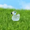 Nuevas Diez Colores Flamenco Luminoso Decoraciones DIY Animales Pequeños Lindos Paisaje en Miniatura Adornos Creativos Artesanías de Resina