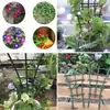 Suporte de Escalada de Rattan para Plantas Quentes Transfronteiriço Suporte de Flores Combinação Empilhável