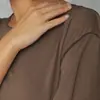2026 Nuevo Conjunto de Pijama de Punto de Rayón Estilo Europeo y Americano para Otoño e Invierno, Cómodo, Moderno, Sencillo y Adecuado para Usar como Ropa de Exterior, Ropa de Casa para Mujer