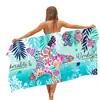 Toallas de Baño Transfronterizas, Toallas tipo Chal de Playa Absorbentes y de Secado Rápido, Toallas de Playa Impresas Digitalmente, Toallas Grandes Personalizadas, Venta al por Mayor de Fábrica
