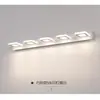 Luz LED frontal para espejo de baño para tocador, inodoro, lavabo, tocador, maquillaje, belleza, aplique de pared, estilo minimalista moderno nórdico