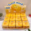 Sabonete criativo em formato de bola, feito à mão, brinquedo esteticamente agradável para alívio do estresse, rebote lento, som e toque crocantes