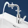 Grifo de Cocina Caliente y Frío Acero Inoxidable 304 Grifo para Fregadero Grifo de Baño Fabricante de Artículos Sanitarios Venta al por Mayor