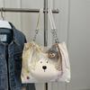 Bolsa Feminina com Tema de Cachorro 2026 Nova Moda Tendência Bolsa de Grande Capacidade Estilosa para o Dia a Dia Versátil Bolsa de Ombro Tote
