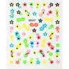 Nuevas Pegatinas Fluorescentes para Uñas de Noche Mariposa Siete Colores Calcomanías para Uñas Infantiles Pegatinas para Uñas Repujadas Lindas de Dibujos Animados