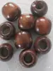 Contas de Madeira Coloridas com Furo Grande Contas Artesanais DIY Contas Soltas 12mm Furo Passante Acessórios para Roupas Sapatos Bolsas Pacote de Chá Bolso