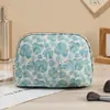 Bolsa de Cosméticos Creativa de Gama Alta Moda Portátil Impermeable Bolsa de Lavado Gran Capacidad Bolsa de Almacenamiento de Cosméticos Bolso de Mano de PU