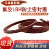 Anel de Vedação de Óleo Hidráulico de Borracha Fluorada Lbh Anel de Vedação à Prova de Poeira Resistente a Altas Temperaturas, Resistência a Ácidos e Alcalis, Resistência à Corrosão, Diâmetro Interno 11,2-230