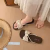 Pantuflas Retro Francesas 2026 para Mujer, Decoración de Moño de Puntos, Estilo de Tira Fina, Plantilla Suave se Adapta a la Forma del Pie