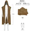 Capa Medieval Renascentista Halloween Transfronteiriça Manto Hobbit Fantasia Cosplay Viking
