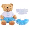 Boneca Urso de Pelúcia 12-16 polegadas Vestido Camiseta Chapéu de Jazz Vestido Infantil Jogo de Fantasia Brinquedo