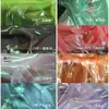 Tecido para Vestido Criativo Liso de Organza Laser Violeta com Rede Iridescente para Casamento Tecido Transparente de Designer