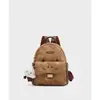Moda de Primavera para Mujer, Mini Mochila Marrón con Forma de Gato, Bolso de Mano, Bolso de Hombro, Bolso Cruzado, Mochila de Doble Hombro