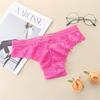 Comercio exterior cómodo bikini de encaje sexy ropa interior para damas tentación transparente tanga de cintura baja 3317