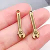 Guqing DIY Acessórios para Joias de Liga de Zinco Imitação de Itens Domésticos Ferramenta Pingentes Pá Machado Chave Inglesa Charms