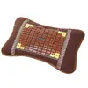 Almohada de Verano para Adultos con Cáscara de Trigo, Esterilla de Bambú, Esterilla de Mahjong de Seda Helada, Almohada de Bambú de Verano Individual Enfriadora para Uso en Casa