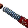 Cuentas espaciadoras de platillo volante de 6MM-12MM bola perforada pueden usar cuentas de agujero recto DIY cadena de teléfono móvil de diamante llavero accesorios