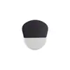 Pincel de máscara mini de silicone direto da fábrica, macio e delicado, leve, com cabo de plástico portátil, anticorrosivo, durável