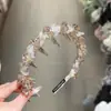 Faixa de Cabeça Elegante e Fofa com Strass para Mulheres, Acessório de Cabelo de Luxo com Design Sofisticado