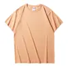 Camiseta de Algodón Puro 190g Cuello Redondo para Hombre Manga Corta Venta al por Mayor Camisa Cultural Uniforme de Grupo Logo Impreso Personalizado