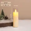 Vela LED Recargable 220V con Oscilación Digital, Luz Ambiental Romántica Cálida Creativa para Boda, Bar, Fiesta