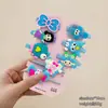 Lindo Dibujo Animado Accesorios para el Cabello de Niños Set de Pasadores Pasador para Flequillo de Niña Pequeña Cabello Roto Cuerda para Cola de Caballo de Color Tocado