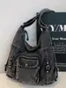Mochila para Mujer Estilo Bosque Vintage Shuai Mijia 2026 Nueva Bolsa de Hombro de Gran Capacidad Mochila de Viaje Bolso Tote de Mezclilla
