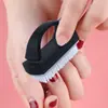 Ferramenta Multifuncional Personalizada para Manicure Fabricante Pincel Grande de Plástico para Unhas para Remover Pele Morta, Poeira e Calos Pincel de Limpeza