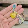 Colgante Corazón de Oso de Cera de Abeja de Segunda Generación Accesorios de Concha de Abeja Reina de Segunda Generación Llavero DIY Colgante para Bolso Colgante Moda