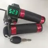 Tela verde trava dupla + interruptor A Manopla de giro de carro elétrico Acessórios para carro elétrico Manopla de controle de velocidade Manopla do acelerador