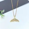 Collar de Acero Inoxidable para Mujer Joyería de Nicho Versátil Colgante de Cobre Cadena Elegante para Clavícula Joyería Cadena de Lujo Ligero