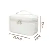 Nuevo Neceser de Aspecto Elegante, Bolsa de Almacenamiento Portátil de Gran Capacidad a la Moda para Artículos de Aseo, Bolsa de Almacenamiento de Lápices Labiales y Cuidado de la Piel para Viajes