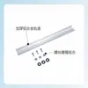 Cortina de Rejilla B1 Cortina Suave Ignífuga a Prueba de Polvo PVC Transparente Partición Magnética Antiestática Cortina de Puerta Cortina de Aislamiento
