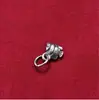 Accesorios pequeños de plata de ley: pez, trompeta, corazón, moneda, patrón martillado. Materiales y accesorios de cuentas DIY hechos a mano de plata lisa blanca vintage