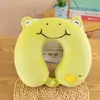Almohada de Espuma Viscoelástica en Forma de U Almohada de Dibujos Animados en Forma de U logo Regalo para Actividad Almohada de Viaje Siesta Almohada Cervical para el Cuello