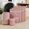 Set de Bolsas de Lavado de Malla para Sándwich de Colores, Bolsa para Lavar Ropa Interior, Bolsa Engrosada para Sujetadores, Bolsa de Malla de Poliéster, Hecho en Fábrica Sin Preocupaciones