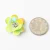 Parche de flor de lentejuelas hecho a mano DIY parche de tela de flor con lentejuelas y cuentas accesorios de aplicación para decoración de ropa sombrero bolsa zapatos