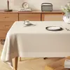 Mantel Estilo Americano, Sin Lavado, Impermeable al Aceite, Impermeable al Agua, Resistente al Calor, Mantel Rectangular, Lujo Ligero, Sensación de Alta Gama, Salvamanteles, Mantel
