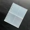 Em Estoque A5 Glitter PVC Capa Flexível Porta-Cartões Caderno de Folhas Soltas 6 Furos Fivela Dupla Encadernado na Borda Álbum de Fotos de Idols Álbum de Idols Porta-Cartões