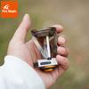 Huofeng Nuevo Producto Estufa Qingfeng Todo-en-Uno Estufa de Gas Portátil para Camping al Aire Libre Senderismo Picnic Gris Mate