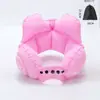 Almohada Inflable en Forma de U Almohada para el Cuello Portátil de Viaje Viaje Avión Tren de Alta Velocidad Almohada Inflable en Forma de U Tipo Empuje