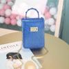 2025 Nova Bolsa Feminina Bolsa de Gelatina Bolsa Transparente de Verão Bolsa Vertical para Celular Bolsa Pequena Transversal Mini Bolsa Bolsa Infantil