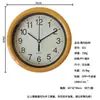 Reloj de moda de 6 pulgadas reloj de pared creativo reloj decorativo para sala de estar reloj de color reloj de pared simple reloj para estudiantes venta al por mayor