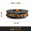 Mesa Estufa de Té para Exteriores Chimenea de Fuego Real, Chimenea de Alcohol Hecha a Medida para Ambiente de Villa, Patio, Hotel y Casa de Huéspedes