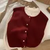 Chaleco de punto holgado estilo coreano, jersey versátil, top casual fino de moda 2026 nuevo para mujer