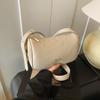 Bolso de Mano Casual de Moda Simple Popular de Este Año para Mujer 2025 Primavera Ligero de Nicho de un Solo Hombro Cruzado
