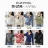 Ropa de Protección Solar de Seda de Hielo Negra, Ropa de Protección Solar de Verano Ajustada para Mujer, Estilo de Chaqueta Top de Yoga Ajustado a la Cintura para Mujer, Nuevo 2026