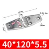 Acero Inoxidable 304 Bisagra de Alta Resistencia Bisagra Industrial Engrosada Bisagra para Equipo Mecánico Bisagra para Caja de Gabinete de Distribución Eléctrica Alta Capacidad de Carga